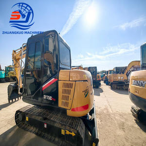 Excavatrice sur chenilles Sany Sy75c d'occasion en bon état à vendre, excavatrice sur chenilles Sany Sy75c d'occasion de haute qualité à bas prix - Product Image 3