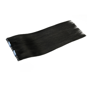 Nouvelle technologie injectée, couleur naturelle, extensions de cheveux invisibles extra longues, cuticules alignées, cheveux vierges Remy, 22 pouces, fabrication à la machine - Product Image 5