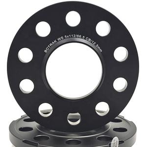 Entretoises de roue forgées BOTRAK WS Hub Centric PCD 5x112 66,6 mm de diamètre central 12,5 mm pour <span class=keywords><strong>Audi</strong></span> A4 B8 B9 <span class=keywords><strong>A5</strong></span> A6 A7 A8 C7 C8 S4 - Product Image 3