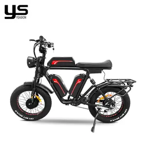 20 "X4 Rad E-Bike 1000W X2 Doppel motor Elektro fahrrad 22Ah * 3 Dreifach batterie Hydraulische Bremse Fett reifen Elektro fahrrad