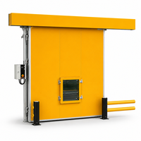 Porte battante manuelle hermétique pour chambre froide, porte hermétique au gaz (CA) pour petite chambre froide, stockage de légumes, design moderne, en acier et matériau PU