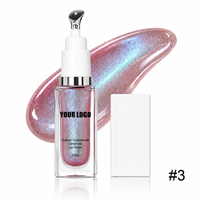 Gloss à lèvres 10 couleurs au Céramide avec embout massant, marque privée, logo personnalisé, maquillage végétalien, vente en gros, bord argenté, capuchon blanc, nourrissant et brillant