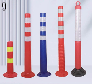 45厘米柔性PU交通引导柱道路产品警示柱和路桩 - Product Image 1