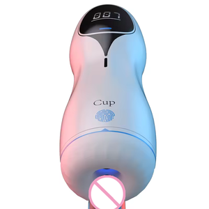 Best Selling Aircraft Cup Men's Intelligent Count Sucking Cup Interactive Pronunciation <b>Vibration</b> Exerciser Sex Toys for Men Sex - Product Image 5