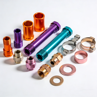 Pièces en aluminium usinées sur mesure CNC de précision, anodisées, 4 axes, mini-fournisseur, usinage d'aluminium personnalisé, acier sur mesure