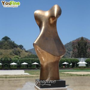 Statue de <span class=keywords><strong>Sculpture</strong></span> en Bronze et cuivre du célèbre parc en plein air de <span class=keywords><strong>Henry</strong></span> potter, deux pièces inclinables - Product Image 5