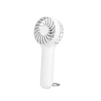 Ventilateurs portables miniatures USB pour l'extérieur, vente en gros, plastique, électronique, refroidissement électrique, ventilateur à main rechargeable personnalisé, mini