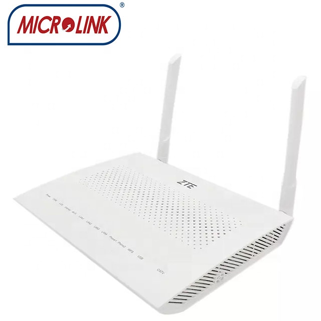 ZXHN F668 V5.2 Gpon Onu - 4GE+2POTS+1CATV+WIFI+USB Modem