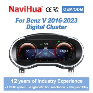 Navihua New <b>Car</b> Digital Cluster Auto <b>Speedometer</b> Linux System Carplay Dashboard Panel <b>for</b> Mercedes Benz V Class W447 2016-2023 - Product Image 1