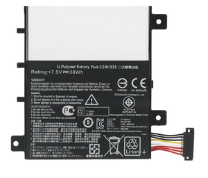 C21N1333แบตเตอรี่แล็ปท็อปเปลี่ยนแบตเตอรี่สำหรับ <span class=keywords><strong>ASUS</strong></span> Transformer <span class=keywords><strong>Book</strong></span> TP550LA R554L พลิก TP550LD 7.5V 7.6V 38Wh แบตเตอรี่โน้ตบุ๊ค - Product Image 3