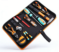 Ensemble d'outils multifonctionnels de 13 pièces avec tournevis isolés, ensemble d'outils ménagers, certifié GS, OEM personnalisé