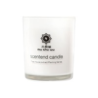 Bougie artisanale sans fumée en cire de soja et huile essentielle, dans un bocal en verre, style INS, parfum d'ambiance pour la maison, vente en gros, cadeau, bougies parfumées