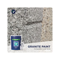 Peinture acrylique écologique Vanlei en granit Revêtement liquide pour application sur mur extérieur Méthode de pulvérisation