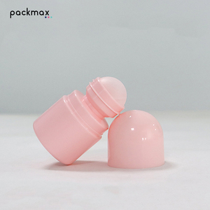 Flacon roll-on PP 20 ml pour massage du cuir chevelu, liquide stimulant la pousse des cheveux, soin des yeux et crème contour des yeux - Contenant rond droit rechargeable - Product Image 3