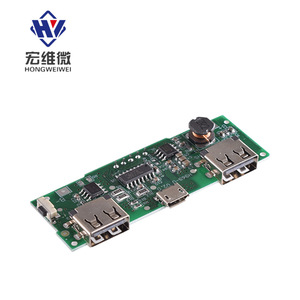 Módulo de Carga con Pantalla Digital Micro Hongwei, 5V 2.4A, Salida USB Dual, Carga de Batería de Litio - Product Image 2