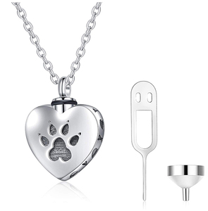Perhiasan Kremasi 925 Sterling Silver Sayap Malaikat Kalung Guci untuk Abu - Product Image 3
