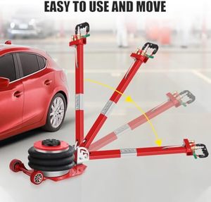 5 Ton Car Repair Tool Car Lifting <strong>Jack</strong> Foldable <strong>Portable</strong> Triple Air Balloon Car <strong>Jack</strong> - Product Image 3