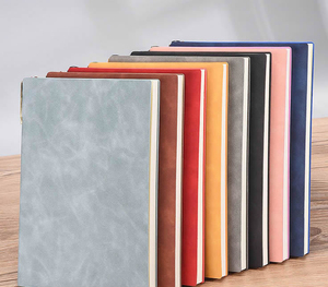 Mini Printed PU Leather A5 <b>Notebook</b> with 80 Sheets Stylish <b>Diary</b> Gift - Product Image 3