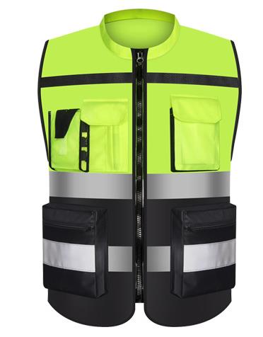 Все цвета строительства промышленных форма Hi Vis Рабочая безопасности жилет с карманами для продажи