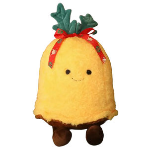 Peluche de Père Noël en Stock Bonhomme de Neige Elan Poupée Bougie Cloche Poupée Décoration Ornement Cadeau Joyeux Noël Jouets - Product Image 5