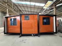 Prix usine Conteneur extensible préfabriqué 40ft 20ft, Mini-hôtel, Bungalow, Maison, Villa avec Salle de bain, Cuisine, Design moderne