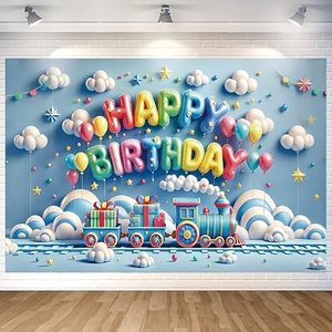 6 Vibrantes Telones de Fondo Coloridos para Fotografía con Globos y Pancartas de Cumpleaños, Decoraciones para Fiestas al Aire Libre de Niños y Familias en 2026 - Product Image 1