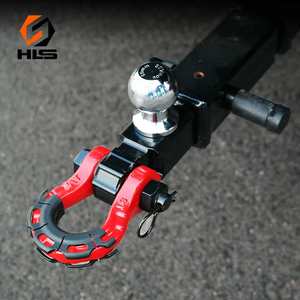 多功能应急工具2英寸牵引配件卸扣挂钩接收器越野<span class=keywords><strong>3</strong></span>/4英寸带球拖车卸扣挂钩 - Product Image 2