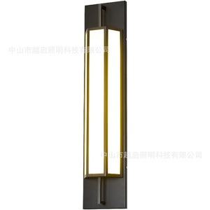 Lampe murale extérieure moderne étanche 16W-20W LED pour portail de villa et éclairage de pilier - Product Image 4