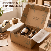 Boîte d'expédition personnalisée pour avion, boîte en carton ondulé recyclable, impression de logo personnalisée, boîte d'expédition pour emballage e-commerce