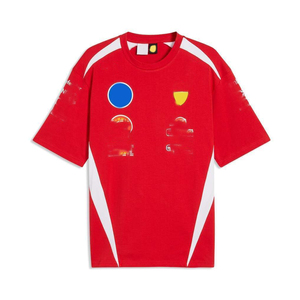 Maglie da Uomo in Poliestere Traspiranti ad Asciugatura Rapida Taglie Forti Impermeabili a Maniche Corte per la Squadra di Corse Automobilistiche F1 - Collezione Estiva 2026 - Product Image 6