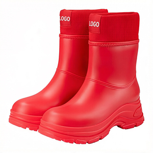 <span class=keywords><strong>Bottes</strong></span> <span class=keywords><strong>de</strong></span> <span class=keywords><strong>pluie</strong></span> imperméables à plateforme, bottines épaisses et <span class=keywords><strong>chaudes</strong></span>, chaussures tendance décontractées pour femmes - Product Image 5