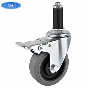 CMCL 4 Zoll antistatische Rollenrad grau Werkstatt Rollenrad ESD TPR-Rolle - Product Image 1