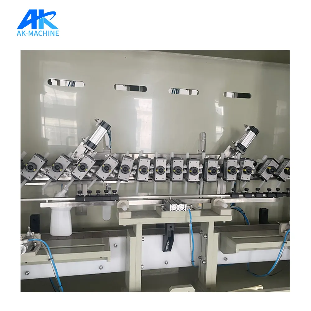 High Quality Anti-corrosion Stain Remover Filling Machine for Strong Acid Liquid Bleach