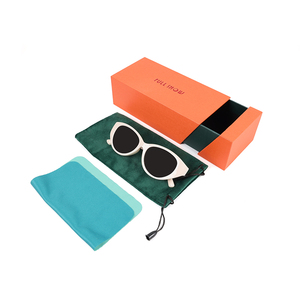 Juego <span class=keywords><strong>de</strong></span> Estuche y <span class=keywords><strong>Caja</strong></span> <span class=keywords><strong>para</strong></span> Gafas <span class=keywords><strong>de</strong></span> <span class=keywords><strong>Sol</strong></span> con Cajón Deslizable Bicolor y Embalaje con Funda y Paño <span class=keywords><strong>de</strong></span> Lujo con Logotipo Personalizado - Product Image 1