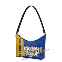 Sac à bandoulière pour femme en PU, modèle SGR Sigma Gamma Rho, très populaire, sac à main de mode pour l'extérieur