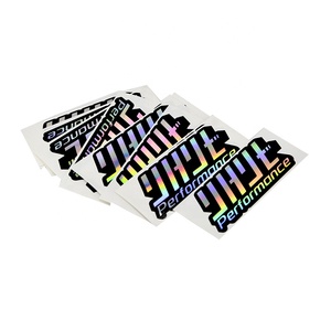 Tùy chỉnh chết cắt tự dính phản chiếu cầu vồng Holographic Hologram Sticker - Product Image 2