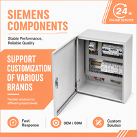 Boîtier de distribution d'énergie basse tension Siemens sur mesure non standard avec enveloppe en acier titane pour applications industrielles
