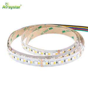 Mới 4 trong 1 RGBW LED Strip 24V 3535 RGB + 2835 W 192 LED/M điều khiển từ xa chuyển đổi IP20 12mm chiều rộng Flex dải ánh sáng - Product Image 2