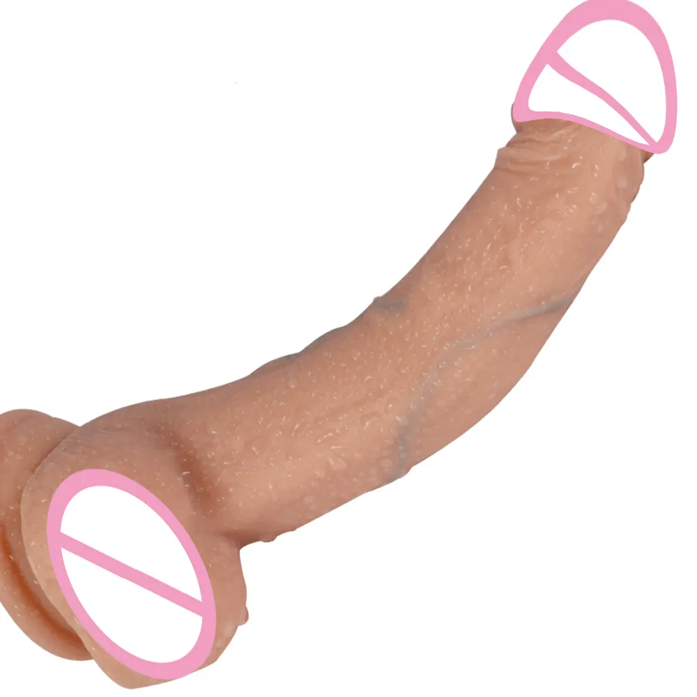 Volwassen Dildo Dames Seksspeeltje Veiny Vertrouwen Echte Aanraking Gevoel Zuigdildo Siliconen Seksspeeltjes Voor Volwassen Mannen Verkoop