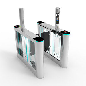 WKT RFID-toegangspoort met biometrische NFC-toegangscontrole, Wiegand gezichtsherkenning, luxe draaipoort met <span class=keywords><strong>QR</strong></span>-code voor sportscholen - Product Image 2