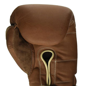 Gants de boxe professionnels en cuir véritable pour adultes, pour l'entraînement, disponibles en différentes tailles - Product Image 6