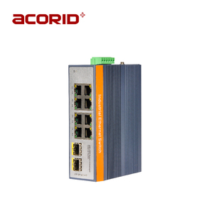 สวิตช์อุตสาหกรรม Ethernet 8+2 พอร์ต IGMP รองรับโหมด WEB/CLI SNMP RMON <span class=keywords><strong>พร</strong></span>้อม Combo รับประกัน 5 <span class=keywords><strong>ป</strong></span>ี - Product Image 2