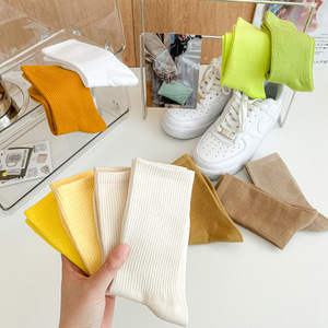 Calcetines Deportivos de Moda al por Mayor en Varios Colores Vibrantes para Mujer, Estilo Casual - Product Image 4