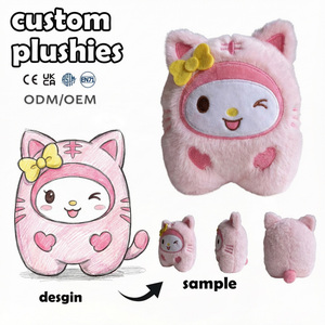 Fabricant de jouets en peluche personnalisés – Usine de figurines de dessins animés, bonnets de fille à yeux bouffis, marchandises en édition limitée pour les conventions de bandes dessinées, peluches personnalisées - Product Image 3