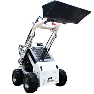 <b>Free</b> Shipping 890kg Mini Skid Steer Home Use Light <b>Weight</b> Flexible Small Front End Wheel/crawler Optional Easy to Operate - Product Image 1