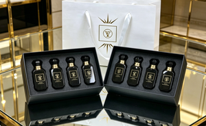 Nouvel Arrivage Coffret Cadeau Parfum Eau de Parfum Lotion 4x10ml Parfum Floral Vanille Ambre Longue Durée pour <span class=keywords><strong>Femme</strong></span> - Product Image 2