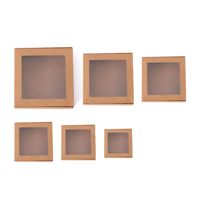 Cartons d'avion biodégradables en carton ondulé personnalisés avec fenêtre, boîtes cadeaux d'anniversaire exquises pour divers emballages