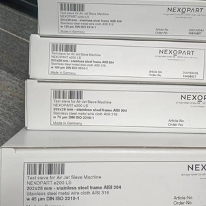 ตะแกรงทดสอบแบบลม NEXOPART ขนาด 203x26 มม. โครงสแตนเลส AISI 304 สำหรับการวิเคราะห์ขนาดอนุภาค - Product Image 4