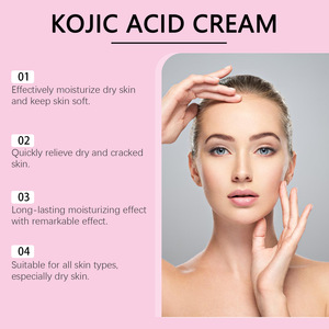 Kojic Acid Moisturizing Cream Cares for Delicate Facial Skin, Brightens and Locks in Moisture, Nourishing <b>Face</b> Cream - Product Image 5