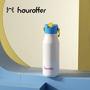 Custom Molded Thermos Cup Light Green 500Ml Travel <b>Bottle</b> With Three Lid Design For Home Car Office Outdoor Use - Product Image 5